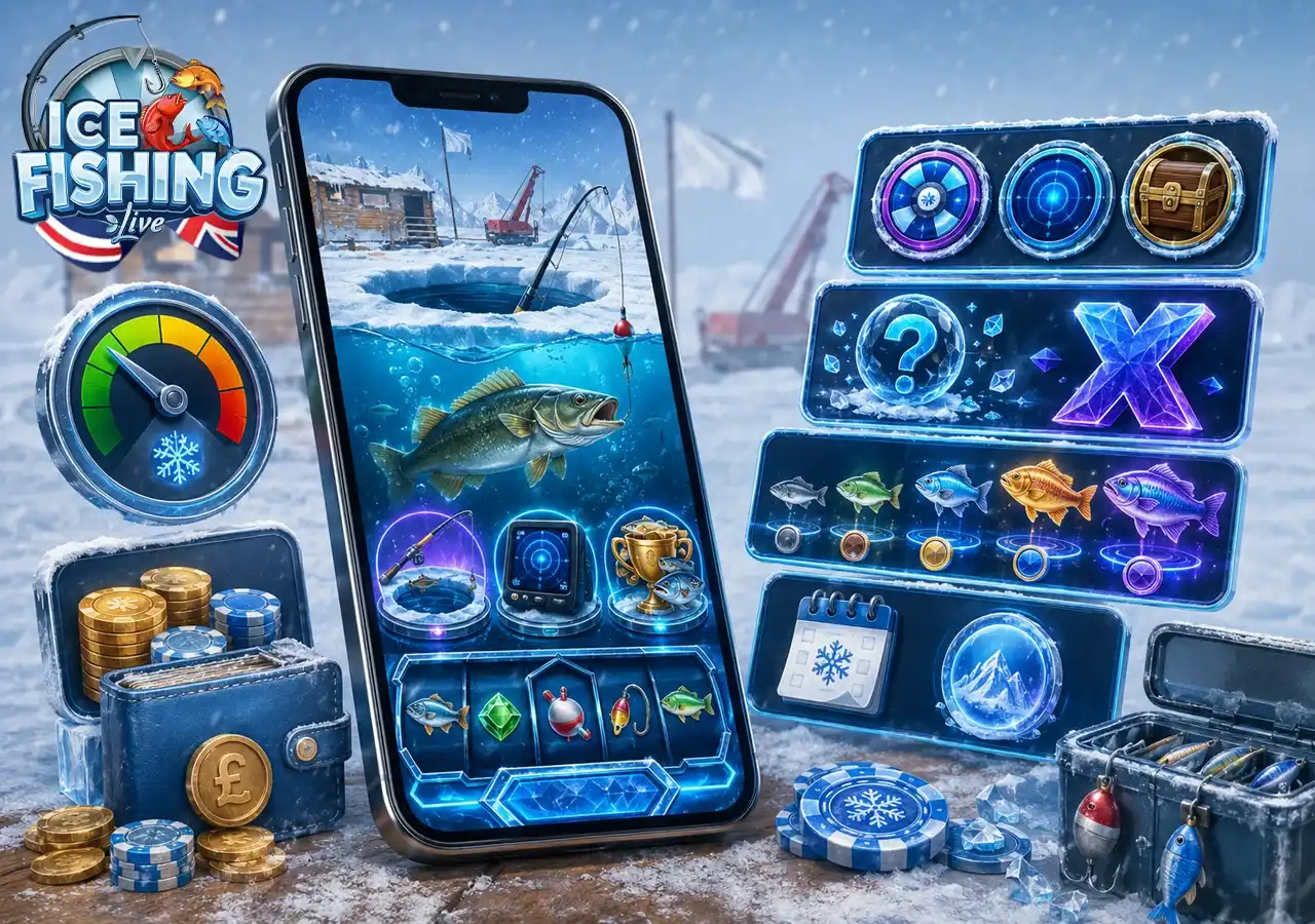 Key game details shown with RTP, GBP limits, risk level and multiplier features